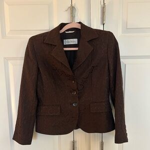 MaxMara Women's Brown Blazer